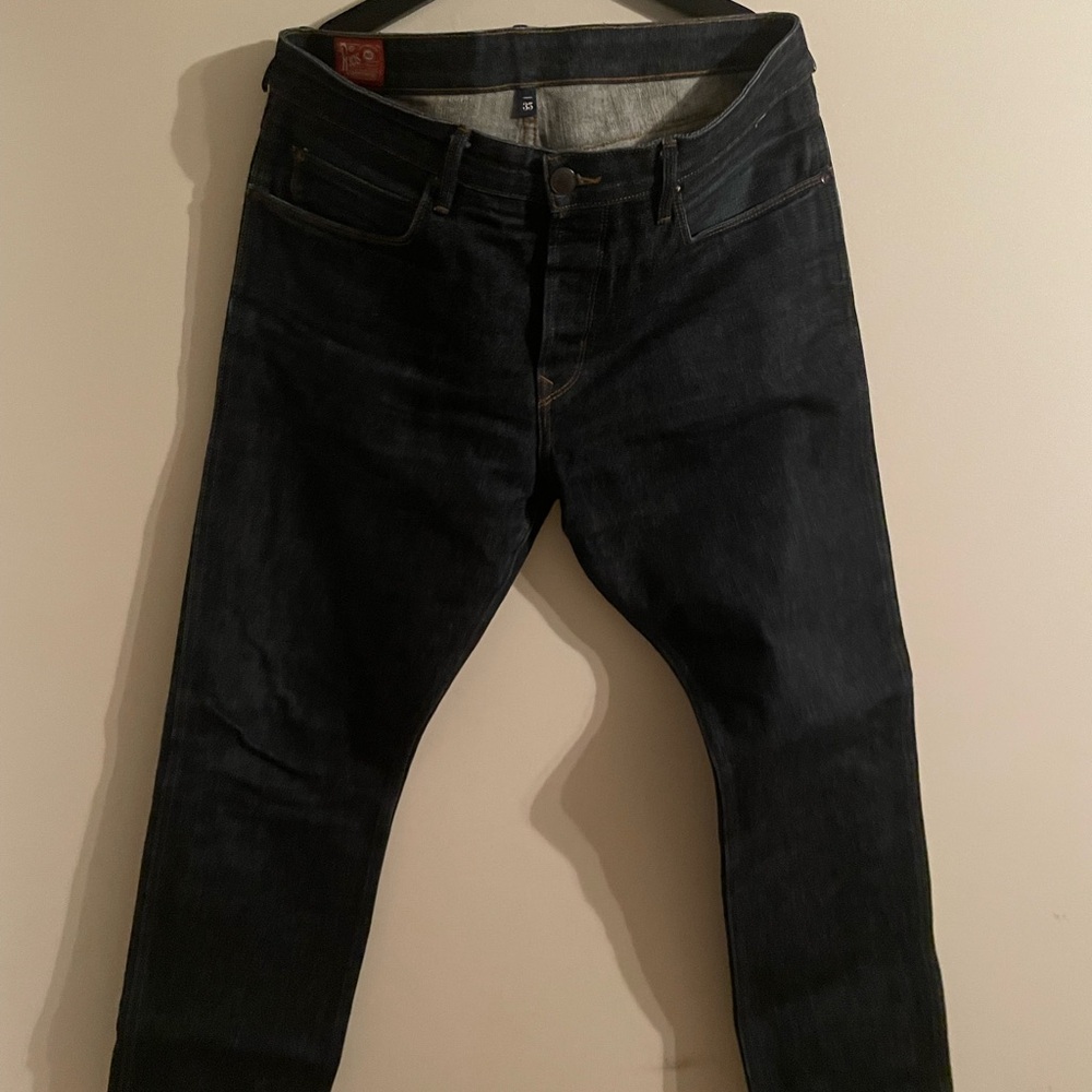 Freenote Cloth indigo denim jeans